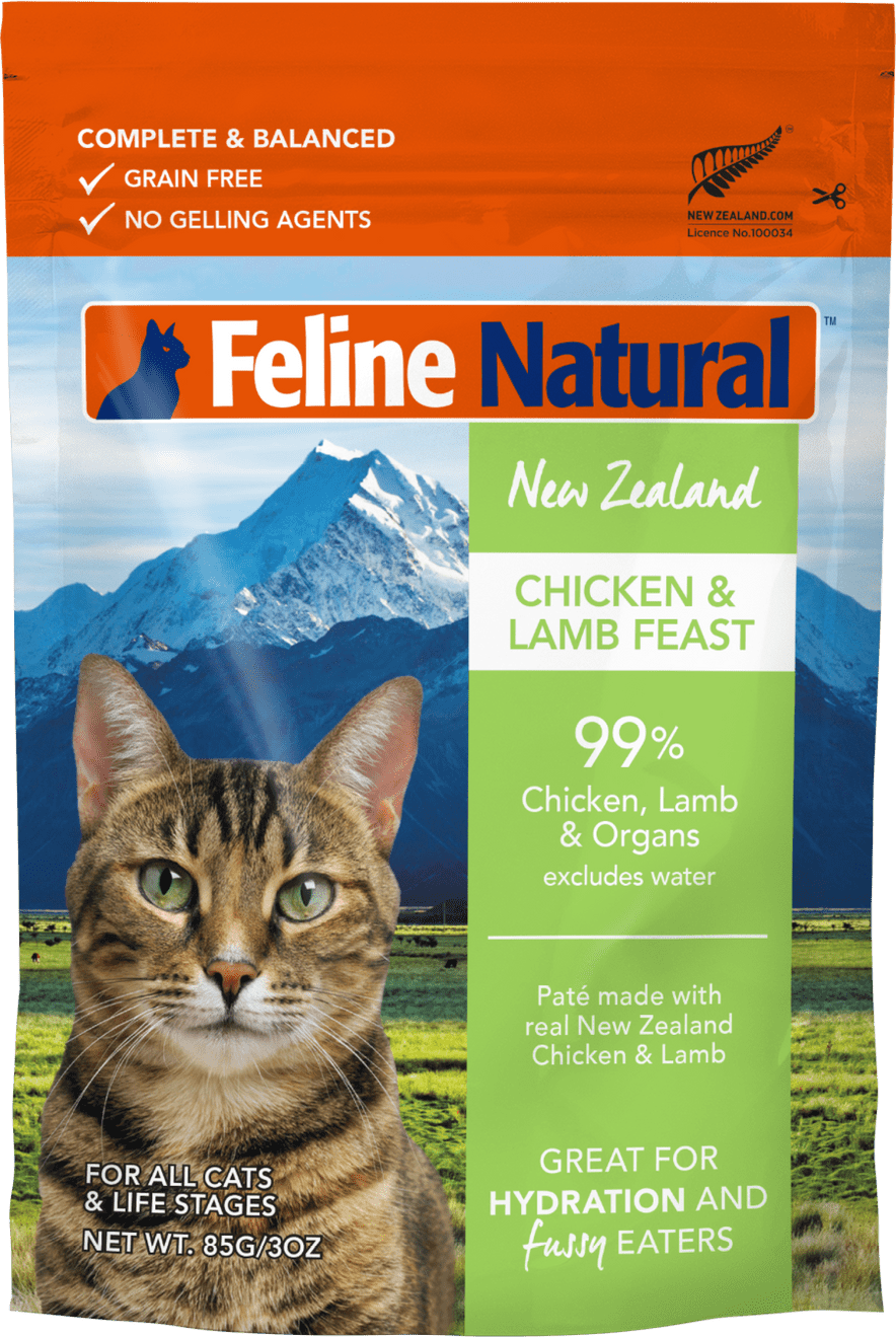 Feline Natural Chicken & Lamb Pouch